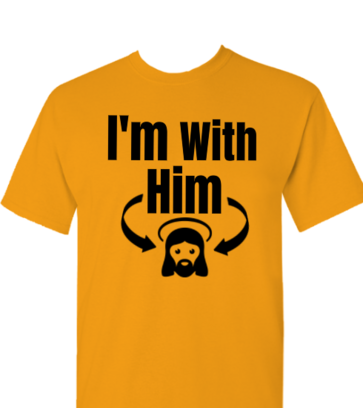 I'm with him design idea